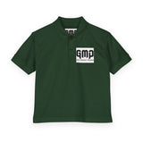 Youth Polo Shirt with 'GMP God Money Power' Chest Logo