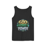 God Money Power Tank Top — Bold Faith & Hustle Graphic Tank