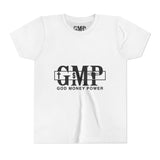 Youth Tee — GMP “God Money Power” Graphic Shirt