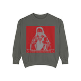 Religious Heartbreaker Sweatshirt — 'For Money Power' Graphic Crewneck
