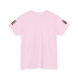 Graphic Tee — "God Money Power" Skull Design