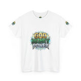 God Money Power Graphic Tee