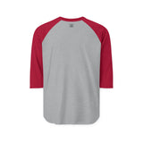 Raglan Shirt — Retro Stacked Cash Graphic (God Money Power)