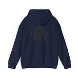 God Money Power Hoodie — Minimalist Faith & Ambition Pullover