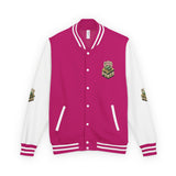 God Power Letterman Jacket — Retro Faith Varsity Coat