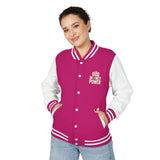 Letterman Jacket — 'Did I Just Say Power?' Retro Varsity Jacket