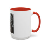 Angel Of Death- Gothic Grim Reaper & Serpent Accent Coffee Mug — Dark Fantasy Skull Art