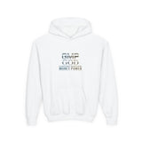 Youth Hoodie — GMP GOD Money Power Metallic Graphic Pullover
