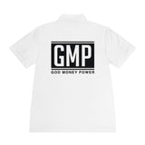 GMP "God Money Power" Men's Polo Shirt - Athletic Logo Golf Tee