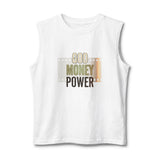 God Money Power Muscle Tank — Faith & Hustle Graphic Tank Top