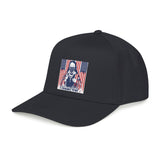 American Flag Rapper Snapback Hat — Patriotic Vintage Hip Hop Cap