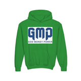 GMP “God Money Power” Youth Hoodie — Bold Faith & Motivation Pullover