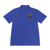 Faith & Hustle Polo — "Put God First, Hustle for the Money, Put Yourself in Power" Sport Shirt
