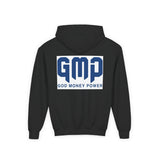 GMP “God Money Power” Youth Hoodie — Bold Faith & Motivation Pullover