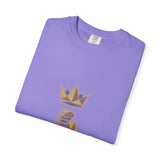 God Money Power T-Shirt — Crown & Coins Faith-Inspired Graphic Tee