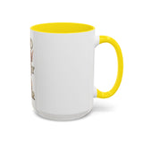 Coffee Mug — "God Money Power" Crown & Gauntlet Accent Ceramic Mug (11/15oz)