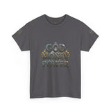 God Money Power Graphic Tee — Faith & Hustle Christian T-Shirt