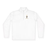 Quarter-Zip Pullover — GMP (God Money Power) Cross Graphic