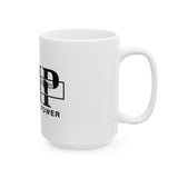 GMP "God Money Power" Ceramic Mug – Bold Faith & Hustle Coffee Cup (11oz, 15oz)
