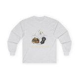 God Money Power Long Sleeve Tee — Inspirational Faith & Prosperity Graphic Shirt