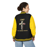 Letterman Jacket - GMP 'God Money Power' Cross Varsity Jacket