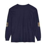 Long Sleeve T-Shirt — 'God Money Power' Pyramid Graphic