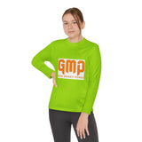 GMP "God Money Power" Youth Long Sleeve Tee - Orange Logo