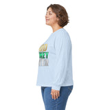 God Money Power -Long Sleeve Tee — Inspirational Faith & Wealth Graphic Shirt