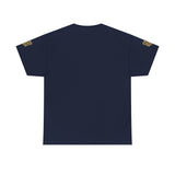 T-Shirt — Gold 3D 'Good Money Power' Graphic Tee
