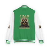 Letterman Jacket — GMP 'God Might Power' Vintage Crest Varsity Jacket