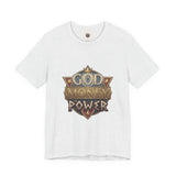 God Money Power Graphic Tee