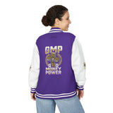 Letterman Jacket — GMP "God Money Power" Retro Varsity Jacket