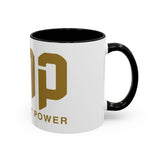 GMP Coffee Mug — "Good Money Power" Accent Ceramic Mug (11/15oz)
