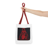 Red Occult Saint Tote Bag – Gothic Graphic AOP Tote