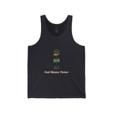 God Money & Power Tank Top — Spiritual Faith Graphic Tank