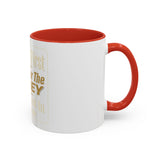 Inspirational Coffee Mug — “Put God First, Hustle for the Money”
