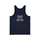Money Power Tank Top — 'GMP GOD' Bold Text Graphic Tank