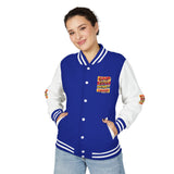 Letterman Jacket — "GMP God Money Power" Retro Varsity Jacket