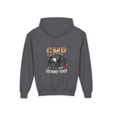 Youth Hoodie — GMP 'God Money Power' Eagle Graphic Pullover