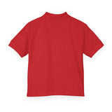 Youth Polo Shirt — GMP (Good Money Power) Chest Logo, Kids' School & Casual Polo