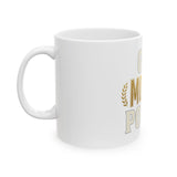 God Money Power Ceramic Mug — Inspirational Faith & Wealth Coffee Cup (11oz, 15oz)
