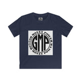 Kids Tee — GMP (God Money Power) Retro Circle Logo Kids Shirt
