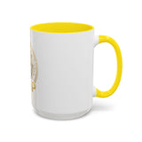 Lion Crest Accent Coffee Mug — GMP Logo Gold Shield