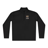 GMP Eagle Quarter-Zip Pullover — "God Money Power" Graphic