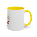 God Money Power Accent Coffee Mug — Motivational Faith & Wealth Design (11/15 oz)