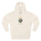 Three-Panel Fleece Hoodie