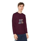 Youth Long Sleeve Tee — 'GMP GOD Money Power' Graphic