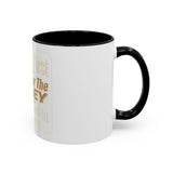 Inspirational Coffee Mug — “Put God First, Hustle for the Money”