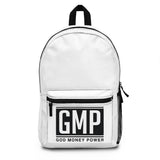 GMP Backpack — God Money Power Logo School & Travel Backpack