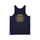 God Money Power Tank — Inspirational Faith & Hustle Graphic Tank Top